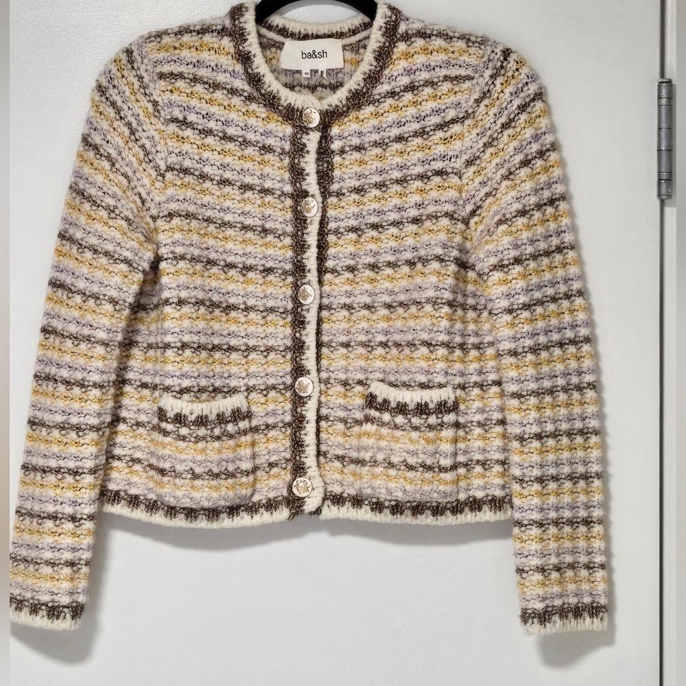ba&sh Bill Cardigan